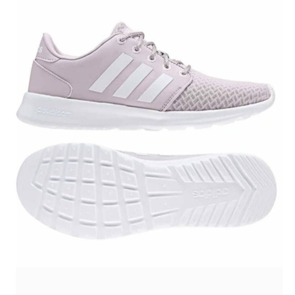 NEW! adidas Cloudfoam Qt Racer Shoes in ICE PURPLE (8)